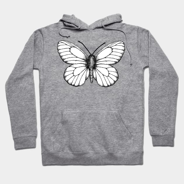 White butterfly hoodie outlet